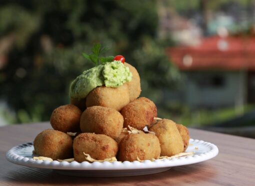 Bolinho de Batata com Bacalhau Trevisan 400g. Caixa com 10 und 1