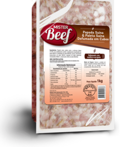 Bacon em Cubos Pacote 1Kg - Mister Beef