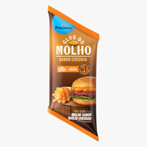 Clube Molho Cheddar Bisnaga 1,5Kg - Polenghi 1