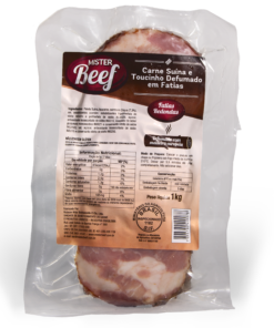 Bacon Redondo Fatiado Pacote 1Kg - Mister Beef