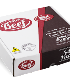 Hambúrguer Mix Picanha Bovino Cx 20x120g - Mister Beef