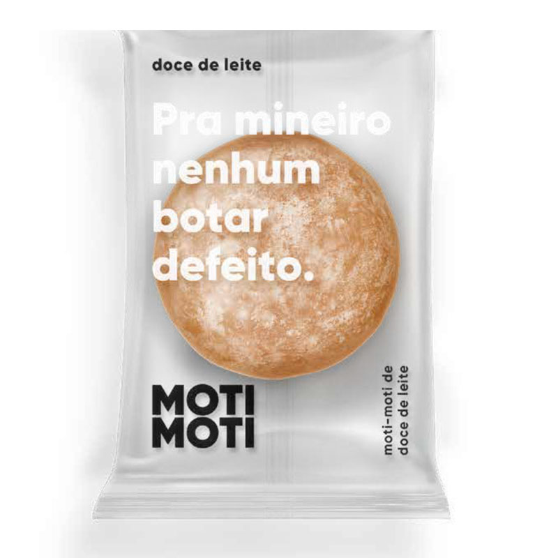 Moti de Doce de Leite Embalagem Moti de Doce de Leite Embalagem