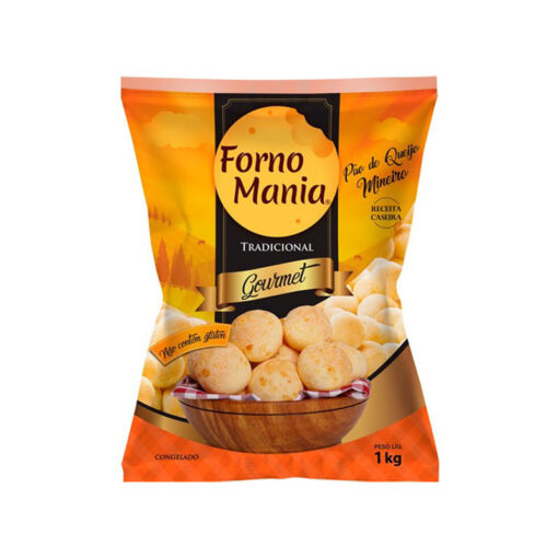 Pão de Queijo Tradicional Forno Mania