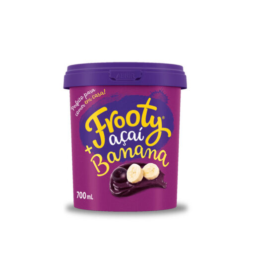 Açaí com Banana Frooty 700ml